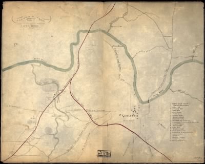 Columbia > Columbia, Tenn. and vicinity / compiled by various information by Capt. N. Michler U.S. Corps of Engineers, assisted by Maj. John E. Weyss, Ky. Vols.