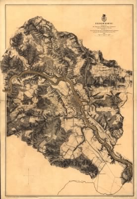 Fredericksburg, Battle of > Fredericksburg. [Dec. 1862] Prepared by Bvt. Brig. Genl. N. Michler, Major of Engineers, from surveys under his direction, by order of Brig. Genl. & Bvt. Maj. Genl. A. A. Humphreys, Chief of Engineers, and under the authority