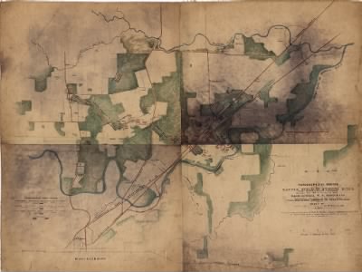 Stones River, Battle of > Topographical sketch of the battle field of Stone River near Murfreesboro, Tennessee, December 30th 1862 to January 3d 1863 . . . Position of the U.S. troops on the 31st of December, 1862. Surveyed under the direction of Capt