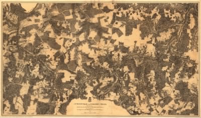 Jetersville and Saylers Creek > Jetersville and Sailors Creek. [1865] From surveys under the direction of Bvt. Brig. Gen. N. Michler, Maj. of Engineers, by command of Bvt. Maj. Genl. A. A. Humphreys, Brig. Genl. & Chief of Engineers. Surveyed & drawn by Maj