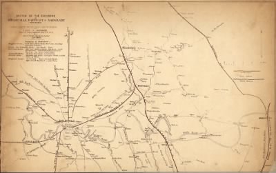 Thumbnail for Normandy, Shelbyville and Wartrace > [Sketch of the environs of Shelbyville, Wartrace & Normandy, Tennessee Compiled from the best information under the direction of Capt. N. Michler, Corps of Topographical Engrs. U.S.A., by John E. Weyss, Maj. Ky. Vols., Chief