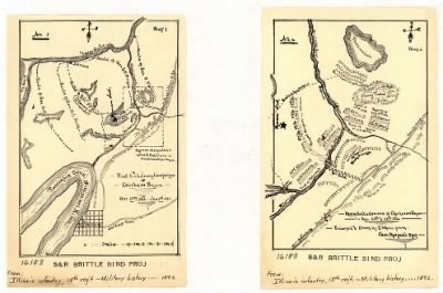 Chickasaw Bayou > No. 1. First Vicksburg campaign or Chicksaw [sic] Bayou. Dec. 27th 1862-Jan. 3rd 1863.-No. 2. Map of battle ground of Chickasaw Bayou, Dec. 28th and 29th 1862 Enlarged and drawn by E. A. Munn from Gen. Morgan's map.
