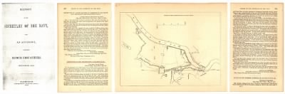 Haynes Bluff Landing > Sketch of rebel fortifications at Hayne's Bluff.