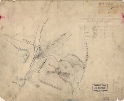 Thumbnail for McDowell, Battle of > Sketch of the battle of McDowell on Thursday, May 8th, 1862 (Jackson) / by Jed. Hotchkiss, Top. Eng., Valley Division.