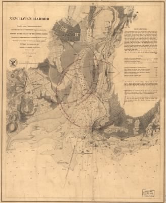 New Haven > New Haven Harbor Founded upon a trigonometrical survey under the direction of F. R. Hassler, Superintendent of the survey of the coast of the United States. Triangulation by James Ferguson and Edmund Blunt, Assistants. Topogr