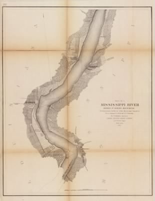 Thumbnail for Mississippi River > Mississippi River / reconnaissance for the use of the Mississippi Squadron, Rear Admiral D. D. Porter, U.S.N. Comdg. By F. H. Gerdes, Assistant.