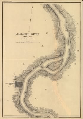 Thumbnail for Cairo, Ill. to St Marys, Mo. > Mississippi River from Cairo Ill. to St. Marys Mo. in VI sheets. Reconnaissance for the use of the Mississippi Squadron under command of Acting Rear Admiral S. P. Lee, U.S.N. By the party of F. H. Gerdes, Assistant, assigned