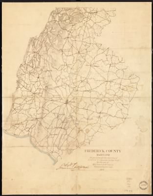 Frederick County > Frederick County, Maryland / prepared under the direction of Liut. Col. J.N. Macomb Chf. Topl. Engr., for the use of Maj. Gen. G. B. McClellan, commanding U.S. Army, 1861.