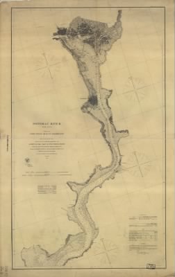 Thumbnail for Potomac River > Potomac River (in four sheets): Sheet no. 4, from Indian Head to Georgetown From a trigonometrical survey under the direction of A. D. Bache, Superintendent of the survey of the coast of the United States. Triangulation by A.