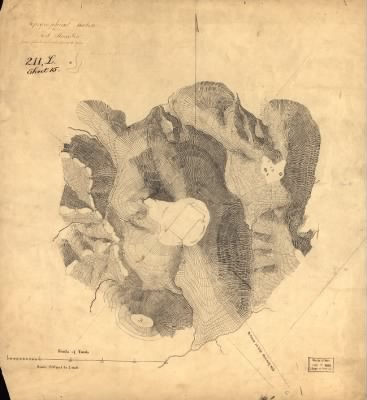 Thumbnail for Fort Stanton > Topographical sketch near Fort Staunton from points not under fire of its guns : [Washington D.C.].