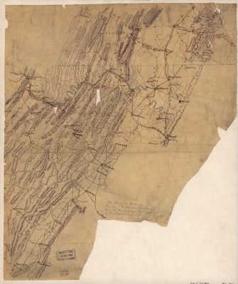 Thumbnail for Gettysburg > Map showing the routes of Brig. Gen. J.B. [i.e., J.D.] Imboden's command during the Pennsylvania campaign of 1863 / by Jed. Hotchkiss, Capt. & Top. Eng.