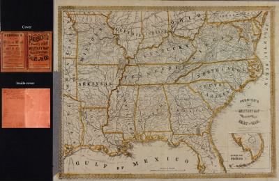 Thumbnail for Southern States, seat of war > Perrine's New military map illustrating the seat of war : [southern U.S.].