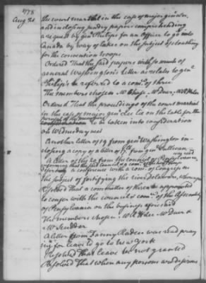 Rough Journals, 1774-89 > July 7 - Aug 24, 1778 (Vol 17)