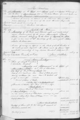 Thumbnail for E (1857 - 1860) > Inventories Of Estates