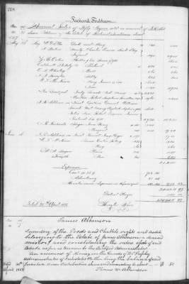 E (1857 - 1860) > Inventories Of Estates