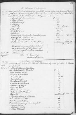 E (1857 - 1860) > Inventories Of Estates