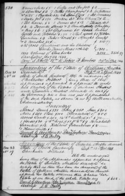 Thumbnail for A (1839 - 1844) > Inventories Of Estates