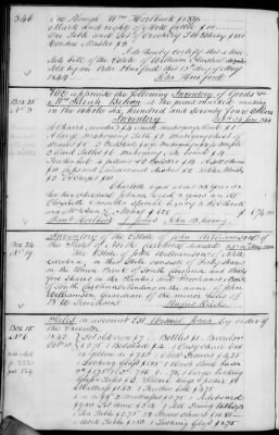 Thumbnail for A (1839 - 1844) > Inventories Of Estates