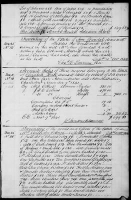 A (1839 - 1844) > Inventories Of Estates