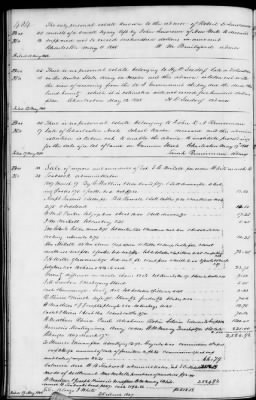 Thumbnail for B (1845 - 1850) > Inventories Of Estates