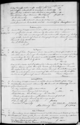 Thumbnail for C (1850 - 1854) > Inventories Of Estates