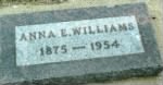 Ann Elizabeth William (Sharpe) - Headstone