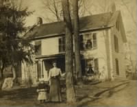 Thumbnail for Helen Williams and Ruberta Pierce at Pierce Homestead, Church Rd, Putnam Valley, NY 1906.jpg