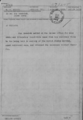 Old German Files, 1909-21 > Joseph Brencick (#279648)