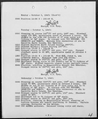 USS NAVAJO > War Diary, 10/1-31/42