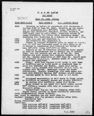 USS ST LOUIS > War Diary, 7/1-31/42 (Enc A)