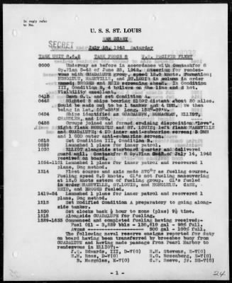 USS ST LOUIS > War Diary, 7/1-31/42 (Enc A)