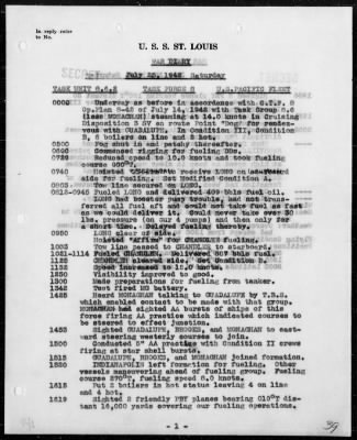 USS ST LOUIS > War Diary, 7/1-31/42 (Enc A)