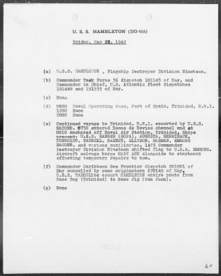 USS HAMBLETON > War Diary, 4/1/42 to 5/31/42 (Enc A-E)