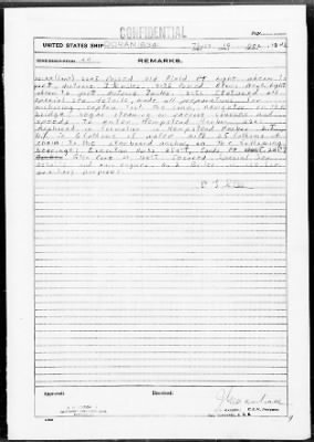 USS DORAN > War Diary, 12/1-31/42