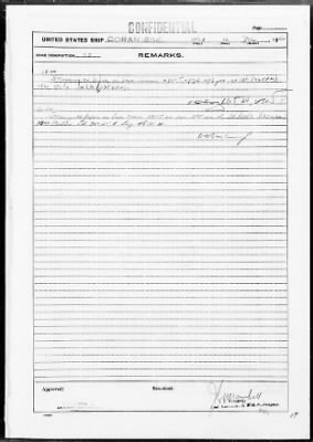 USS DORAN > War Diary, 12/1-31/42