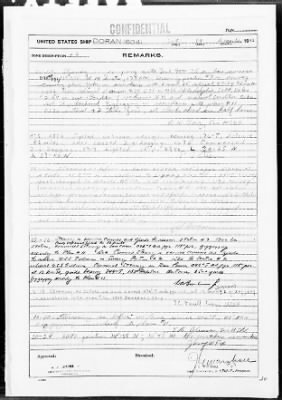 USS DORAN > War Diary, 12/1-31/42