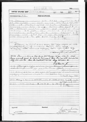 USS DORAN > War Diary, 12/1-31/42