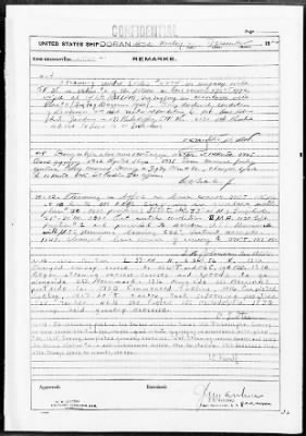 USS DORAN > War Diary, 12/1-31/42