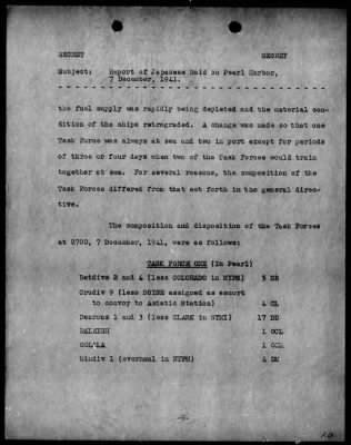 CINCPAC - PEARL HARBOR > Report of Japanese Raid on Pearl Harbor, 7 Dec 1941 (Enc A-F)