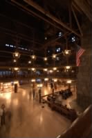 The Old Faithful Inn Lobby at Night 2010