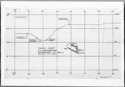 Thumbnail for COMTASKFOR 16 > Report on raid on Wake Island, 24 Feb 1942