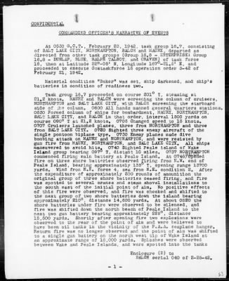 COMTASKFOR 16 > Report on raid on Wake Island, 24 Feb 1942