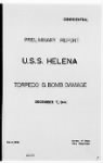 Thumbnail for USS HELENA - Torpedo & Bomb Damage, 12/7/41, Pearl Harbor - Page 1