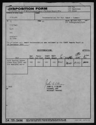 Thumbnail for 14th Special Operations Wing > 1970