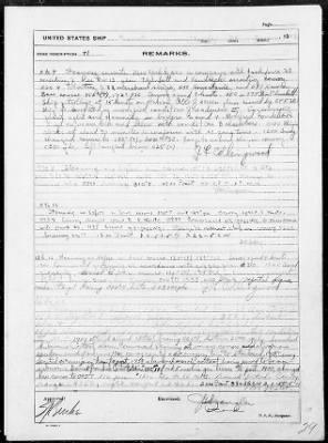 USS PLUNKETT > War Diary, 1/1-31/43