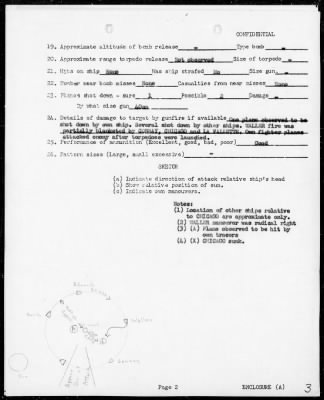 USS WALLER > AA Act Rep Of Engagement, 1/30/43 (Enc A)