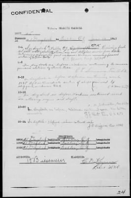 Thumbnail for USS CHARLES CARROLL > War Diary, 12/27/42 to 1/31/43