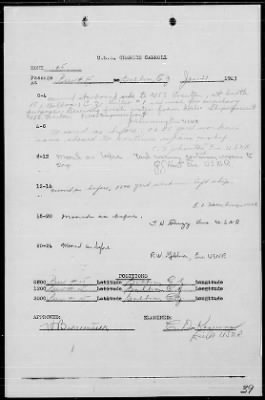 Thumbnail for USS CHARLES CARROLL > War Diary, 12/27/42 to 1/31/43