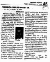 Thumbnail for Fred Whaley Obit