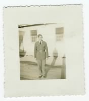 Thumbnail for John G Polson at basic training at Fort Lee Va.